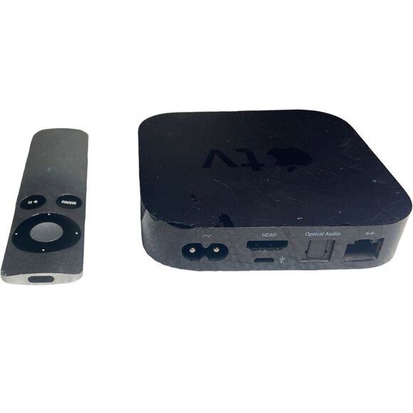 Apple TV 3rd Gen A1469 8GB 1080p HD Media Streamer Black AirPlay MD199LL/A - Picture 5 of 6